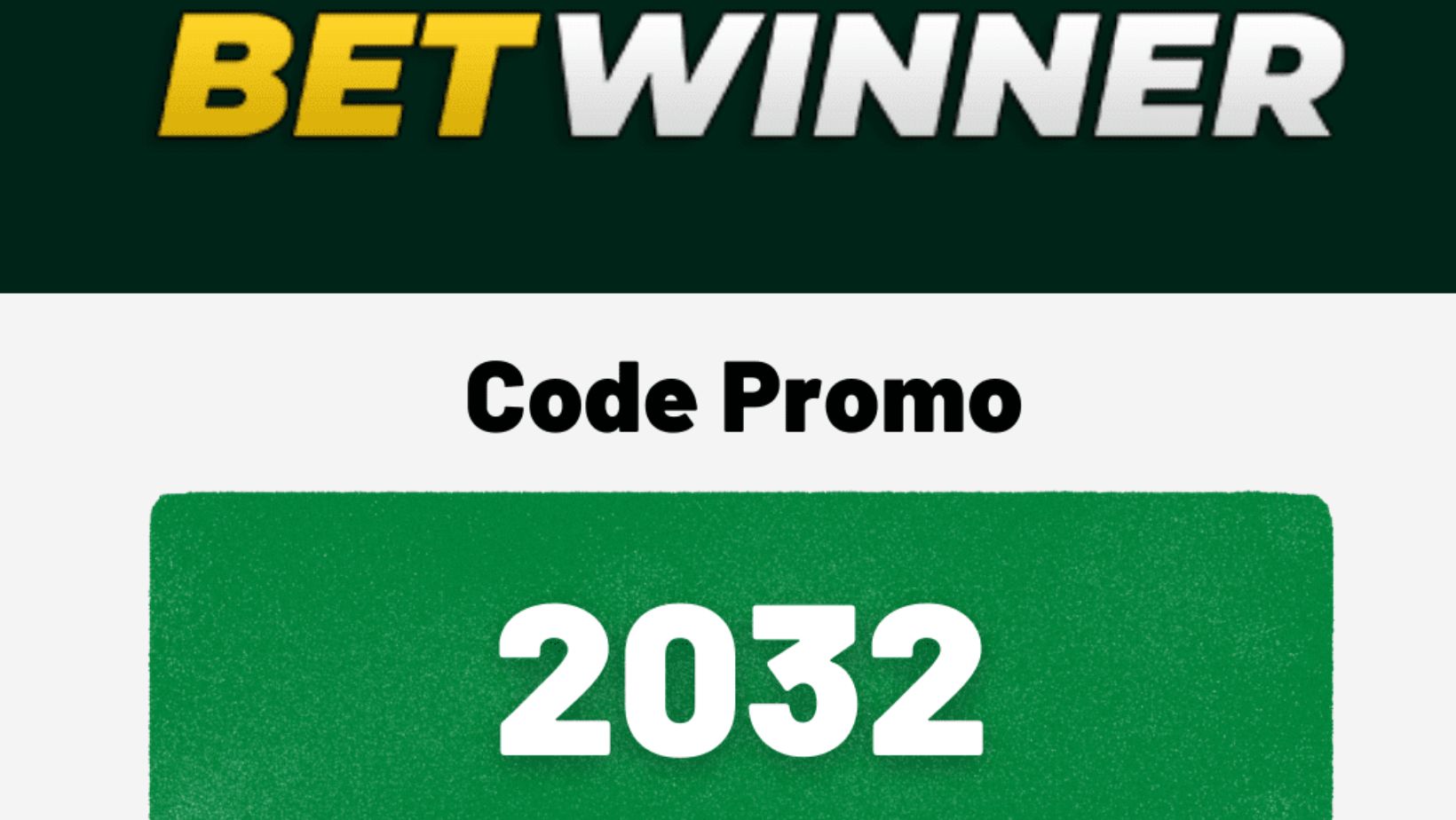 Use a Betwinner promo code to get exclusive bonuses on sports betting and casino games